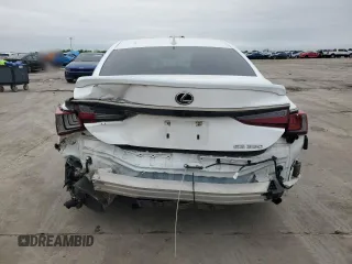 2023 Lexus ES with VIN 58AJZ1B17PU152208, listed as a Copart auction lot 50709745 with 30,597 mi miles and Salvage Title. Bid and sale history available at carsss.com. Image 6.