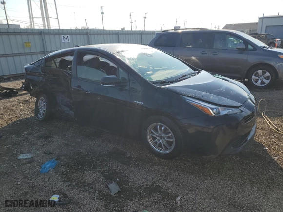 2019 Toyota Prius L Eco with VIN JTDKARFU0K3087758, listed as a Copart auction lot 49034575 with 148,334 mi miles and Salvage Title. Bid and sale history available at carsss.com. Image 4.