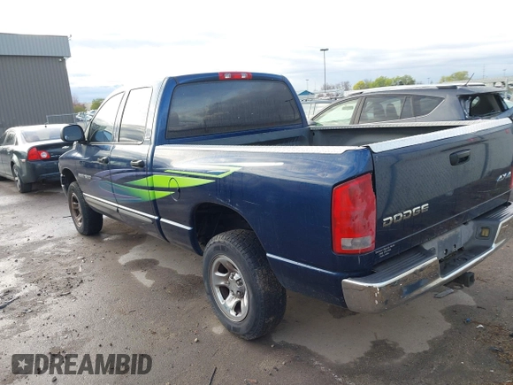 2002 Dodge 1500 with VIN 3D7HU18N62G169229, listed as a IAAI auction lot 41989528 with 206,245 mi miles and . Bid and sale history available at DreamBid. Image 3.
