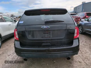 2014 Ford Edge SEL with VIN 2FMDK3J95EBA83615, listed as a Copart auction lot 51201445 with 127,376 mi miles and Salvage Title. Bid and sale history available at carsss.com. Image 6.