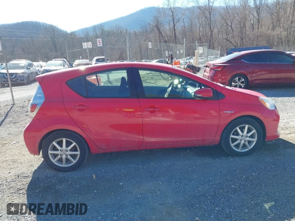 2012 Toyota Prius One with VIN JTDKDTB30C1502723, listed as a IAAI auction lot 41688247 with 162,087 mi miles and . Bid and sale history available at DreamBid. Image 13.