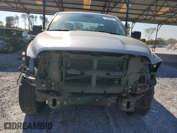 2021 Ram 1500 Tradesman with VIN 1C6RR7FT7MS583434, listed as a Copart auction lot 74958884 with 93,581 mi miles and Salvage title. Bid and sale history available at DreamBid. Image 5.
