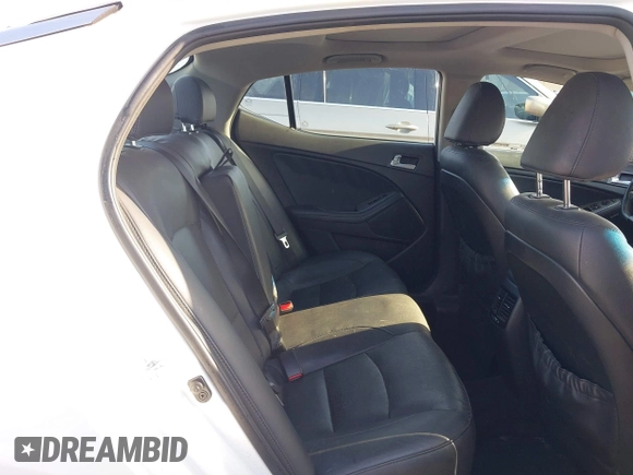 2015 Kia Optima SX Turbo with VIN 5XXGR4A65FG488237, listed as a IAAI auction lot 41978359 with 157,216 mi miles and . Bid and sale history available at DreamBid. Image 8.
