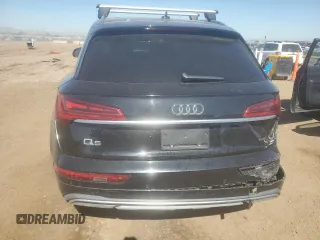 2021 Audi Q5 Premium Plus with VIN WA1BAAFYXM2015246, listed as a Copart auction lot 61257785 with 61,407 mi miles and Salvage title. Bid and sale history available at DreamBid. Image 6.