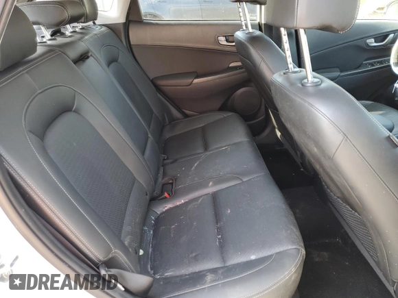 2021 Hyundai Kona Limited with VIN KM8K3CA58MU670529, listed as a Copart auction lot 46647445 with 61,141 mi miles and Salvage Title. Bid and sale history available at carsss.com. Image 10.