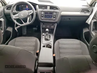 2024 Volkswagen Tiguan S with VIN 3VVRB7AX4RM026540, listed as a Copart auction lot 55816075 with 5,500 mi miles and Salvage title. Bid and sale history available at DreamBid. Image 8.