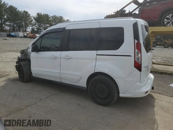 2015 Ford Transit Connect XLT with VIN NM0AE8F72F1185998, listed as a Copart auction lot 49341095 with 169,994 mi miles and Salvage title. Bid and sale history available at DreamBid. Image 2.