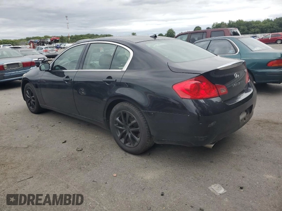 2007 Infiniti G35 G35x with VIN JNKBV61F47M812595, listed as a Copart auction lot 69749284 with 158,163 mi miles and Salvage Title. Bid and sale history available at DreamBid. Image 2.