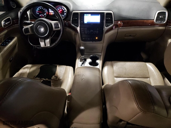 2011 Jeep Grand Cherokee Limited with VIN 1J4RR5GG0BC672732, listed as a Copart auction lot 53261825 with 251,751 mi miles and Salvage Title. Bid and sale history available at carsss.com. Image 8.