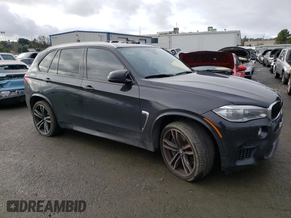 2016 BMW X5 M with VIN 5YMKT6C50G0R78042, listed as a Copart auction lot 39414444 with 105,898 mi miles. Bid and sale history available at carsss.com. Image 4.