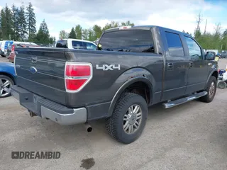 2009 Ford F-150 XL with VIN 1FTPW14V59FA09506, listed as a IAAI auction lot 42068602 with 222,954 mi miles. Bid and sale history available at carsss.com. Image 4.