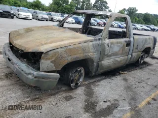 2003 Chevrolet Silverado 1500 LS with VIN 1GCEK14T43Z135461, listed as a Copart auction lot 62999924 with Not Provided miles and Non Repairable. Bid and sale history available at DreamBid. Image 1.