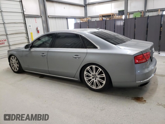2014 Audi A8 4.0T с VIN WAUR2AFD8EN002992, выставлен на аукционе Copart как лот 45711745 с пробегом 135 881 миль миль и Чистый • Clean title. История ставок и продаж доступна на DreamBid. Изображение 2.