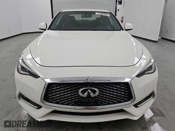 2017 Infiniti Q60 2.0t with VIN JN1CV7ELXHM320296, listed as a Copart auction lot 49818345 with 128,490 mi miles and Clean Title. Bid and sale history available at DreamBid. Image 5.
