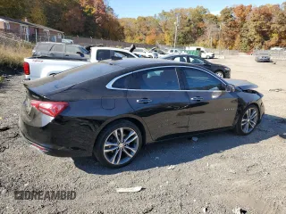 2022 Chevrolet Malibu Premier with VIN 1G1ZE5SX1NF209034, listed as a Copart auction lot 78786664 with 38,640 mi miles and Salvage Title. Bid and sale history available at DreamBid. Image 3.