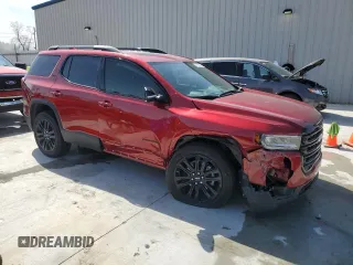 2023 GMC Acadia SLT with VIN 1GKKNMLS1PZ261100, listed as a Copart auction lot 48068175 with 8,309 mi miles and Salvage Title. Bid and sale history available at DreamBid. Image 4.