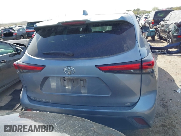 2021 Toyota Highlander L with VIN 5TDZZRAH6MS034453, listed as a IAAI auction lot 41779805 with 128,574 mi miles and . Bid and sale history available at DreamBid. Image 17.