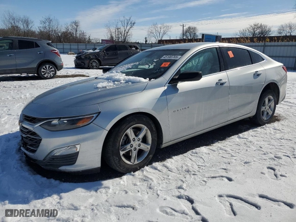 2019 Chevrolet Malibu LS with VIN 1G1ZB5ST6KF199411, listed as a Copart auction lot 45100755 with 82,377 mi miles and Salvage Title. Bid and sale history available at carsss.com. Image 1.