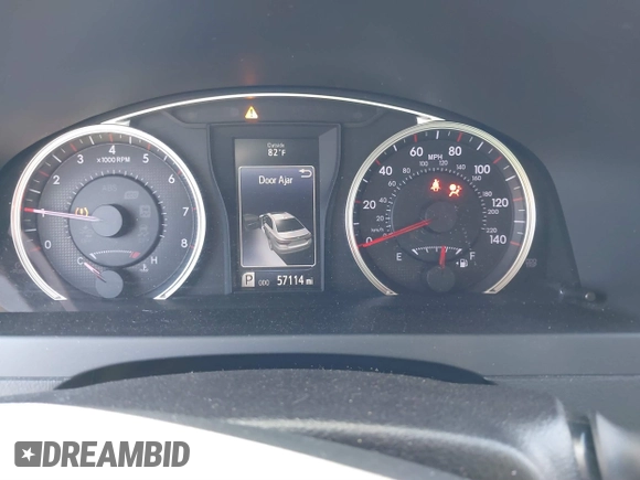 2015 Toyota Camry XLE with VIN 4T1BF1FK4FU005933, listed as a IAAI auction lot 41890133 with 57,114 mi miles. Bid and sale history available at carsss.com. Image 7.