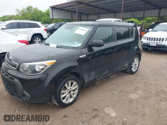 2016 Kia Soul with VIN KNDJN2A22G7382809, listed as a IAAI auction lot 41960741 with 196,933 mi miles. Bid and sale history available at carsss.com. Image 2.