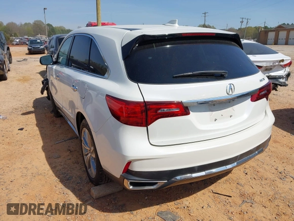 2017 Acura MDX Technology with VIN 5FRYD3H55HB014173, listed as a IAAI auction lot 41772571 with 126,401 mi miles and . Bid and sale history available at carsss.com. Image 3.