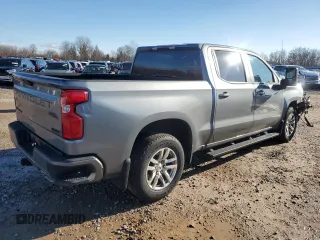 2021 Chevrolet Silverado 1500 RST with VIN 3GCUYEET5MG327263, listed as a Copart auction lot 82193514 with 46,081 mi miles and Salvage Title. Bid and sale history available at carsss.com. Image 3.