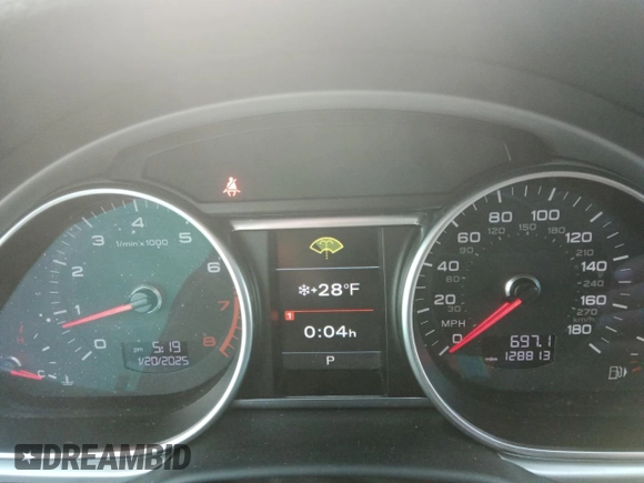 2015 Audi Q7 3.0T S line Prestige with VIN WA1DGAFE8FD015699, listed as a Copart auction lot 41429285 with 128,813 mi miles and Salvage Title. Bid and sale history available at carsss.com. Image 9.
