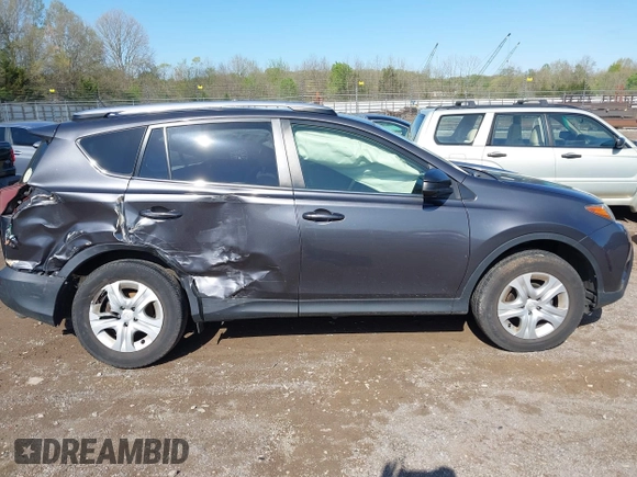 2015 Toyota RAV4 LE with VIN JTMBFREV6FJ041770, listed as a IAAI auction lot 41966580 with 92,808 mi miles. Bid and sale history available at carsss.com. Image 13.