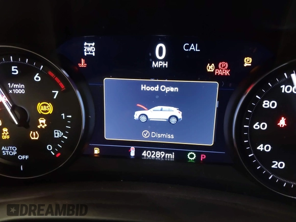 2020 Cadillac XT4 AWD Premium Luxury with VIN 1GYFZDR47LF073892, listed as a IAAI auction lot 42173334 with 40,289 mi miles. Bid and sale history available at carsss.com. Image 15.