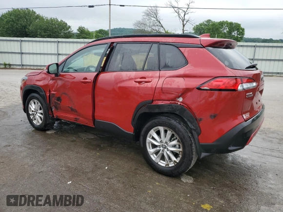2024 Toyota Corolla Cross LE с VIN 7MUCAAAG8RV079557, выставлен на аукционе Copart как лот 56847465 с пробегом 17 146 миль миль и Списание • Salvage title. История ставок и продаж доступна на DreamBid. Изображение 2.