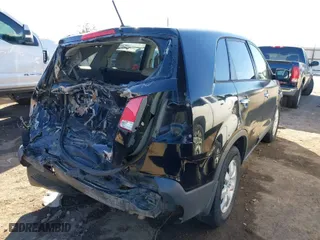 2012 Kia Sorento LX with VIN 5XYKT4A19CG233730, listed as a IAAI auction lot 41698288 with 235,059 mi miles. Bid and sale history available at carsss.com. Image 4.