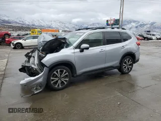 2019 Subaru Forester Limited with VIN JF2SKAUC0KH548017, listed as a Copart auction lot 45686975 with 87,650 mi miles and Salvage Title. Bid and sale history available at carsss.com. Image 1.