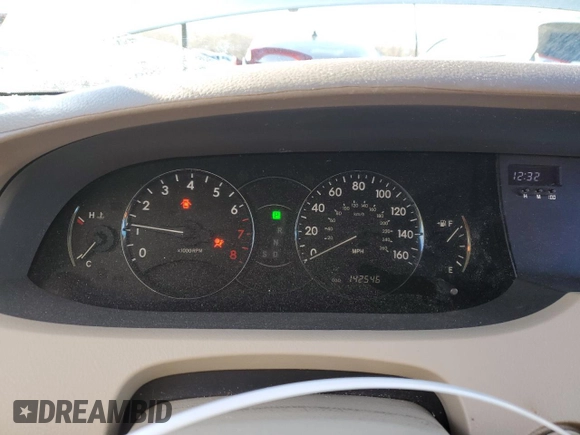 2006 Toyota Avalon XL with VIN 4T1BK36B46U090893, listed as a Copart auction lot 44993585 with 142,546 mi miles and Clean Title. Bid and sale history available at carsss.com. Image 9.
