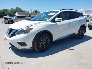 2018 Nissan Murano S z VIN 5N1AZ2MG8JN186092, wystawiony jako IAAI lot #42042539 z przebiegiem 77 017 mil mil oraz . Historia ofert i sprzedaży dostępna na DreamBid. Obrazek 17.