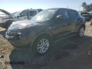 2014 Nissan Juke S with VIN JN8AF5MR2ET353925, listed as a Copart auction lot 63764905 with 116,342 mi miles and Salvage title. Bid and sale history available at DreamBid. Image 1.