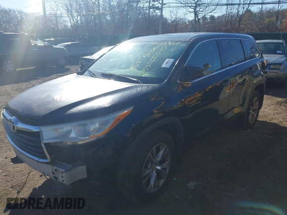 2014 Toyota Highlander LE z VIN 5TDBKRFH4ES034791, wystawiony jako IAAI lot #41770914 z przebiegiem Nie podano mil oraz . Historia ofert i sprzedaży dostępna na DreamBid. Obrazek 2.
