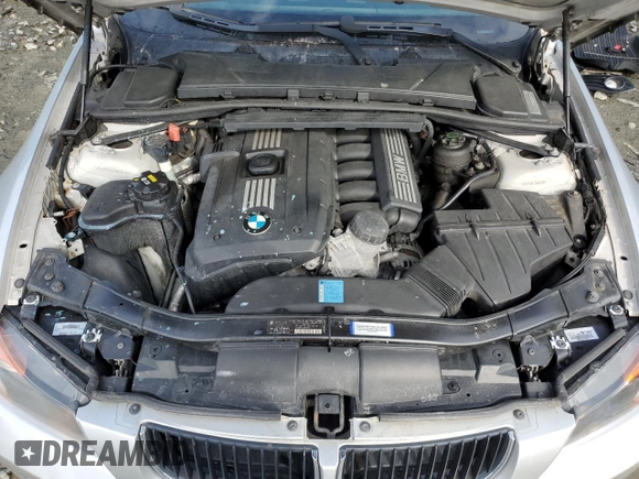 2007 BMW 3 Series 328i with VIN WBAVA33527KX72622, listed as a Copart auction lot 56198505 with 220,384 mi miles and Salvage title. Bid and sale history available at DreamBid. Image 11.