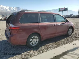 2016 Toyota Sienna XLE with VIN 5TDYK3DC9GS755500, listed as a Copart auction lot 42831485 with 60,890 mi miles and Salvage Title. Bid and sale history available at carsss.com. Image 3.