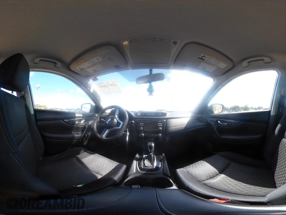 2017 Nissan Rogue S with VIN JN8AT2MV9HW010908, listed as a IAAI auction lot 42072601 with 108,885 mi miles. Bid and sale history available at carsss.com. Image 19.