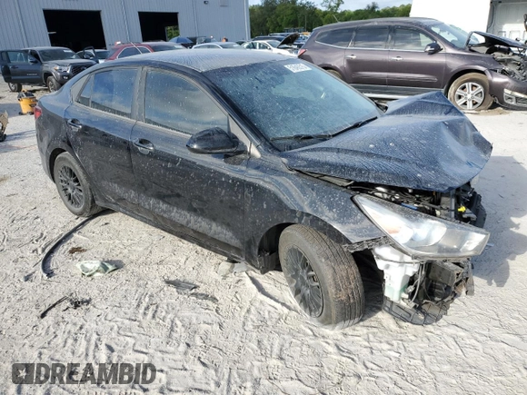 2019 Kia Rio S with VIN 3KPA24AB1KE160551, listed as a Copart auction lot 51645515 with 134,800 mi miles and Salvage Title. Bid and sale history available at DreamBid. Image 4.