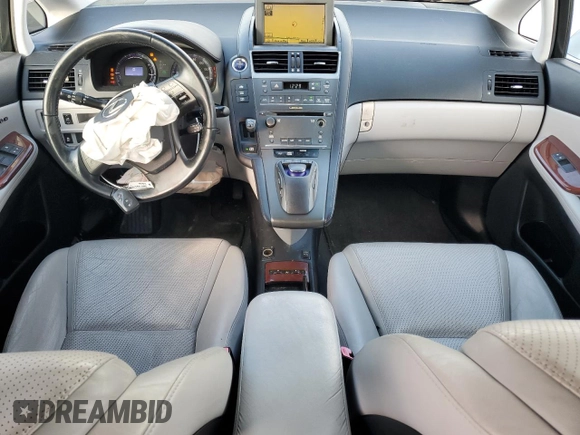 2010 Lexus HS 250h with VIN JTHBB1BA0A2026729, listed as a Copart auction lot 85671574 with 164,136 mi miles and Salvage Title. Bid and sale history available at DreamBid. Image 8.