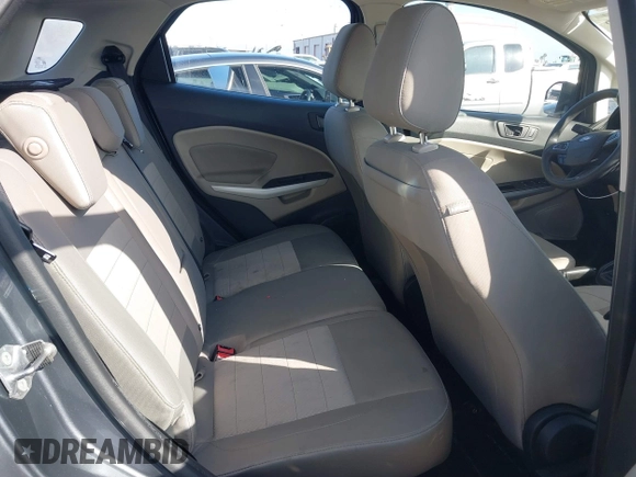 2020 Ford EcoSport S with VIN MAJ3S2FEXLC384707, listed as a IAAI auction lot 41594106 with 28,489 mi miles and . Bid and sale history available at DreamBid. Image 8.