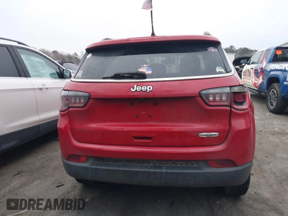 2019 Jeep Compass Altitude with VIN 3C4NJCBB0KT835265, listed as a IAAI auction lot 41298156 with 151,822 mi miles and . Bid and sale history available at DreamBid. Image 16.