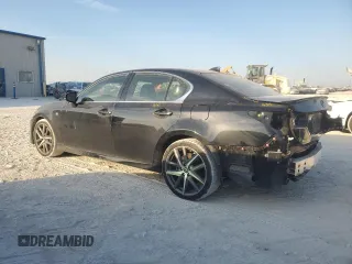 2018 Lexus GS with VIN JTHBZ1BL4JA015896, listed as a Copart auction lot 76130004 with 48,454 mi miles and Salvage Title. Bid and sale history available at carsss.com. Image 2.