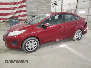 2013 Ford Fiesta SE with VIN 3FADP4BJ0DM215008, listed as a Copart auction lot 52017865 with 124,874 mi miles and Salvage Title. Bid and sale history available at carsss.com. Image 1.