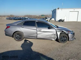 2023 Hyundai Elantra SEL with VIN KMHLM4AG9PU566192, listed as a IAAI auction lot 41763506 with 17,813 mi miles. Bid and sale history available at carsss.com. Image 14.