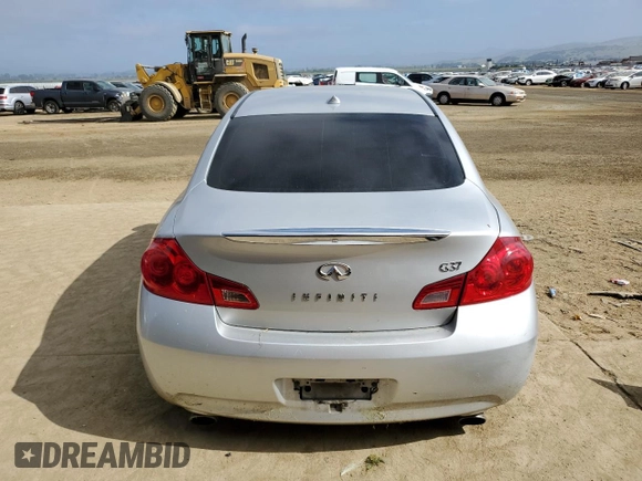 2009 Infiniti G37 Journey with VIN JNKCV61E59M306286, listed as a Copart auction lot 54976105 with 246,013 mi miles and Salvage Title. Bid and sale history available at DreamBid. Image 6.
