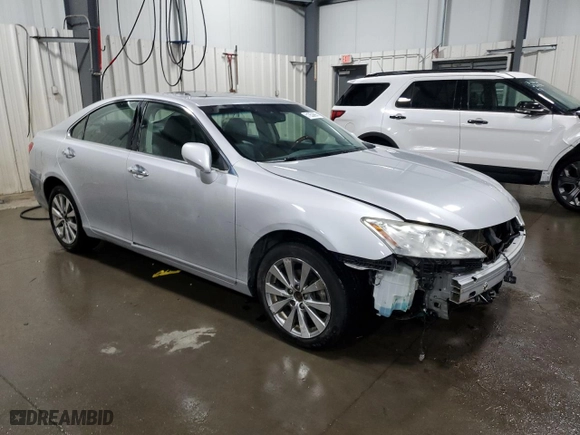 2008 Lexus ES 350 with VIN JTHBJ46G682185025, listed as a Copart auction lot 51053695 with 153,001 mi miles and Salvage Title. Bid and sale history available at carsss.com. Image 4.