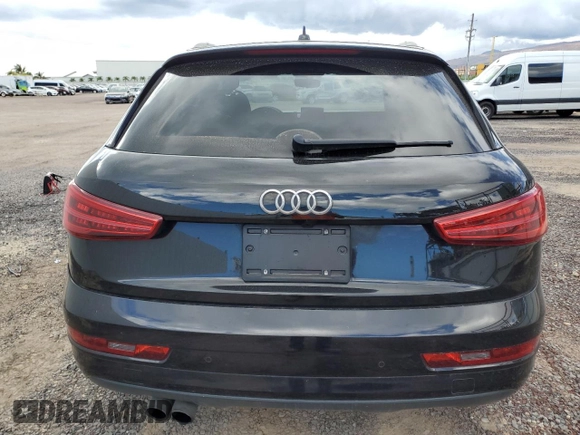 2018 Audi Q3 Premium Plus with VIN WA1JCCFS0JR011688, listed as a Copart auction lot 50661435 with 48,602 mi miles and Clean title. Bid and sale history available at DreamBid. Image 6.