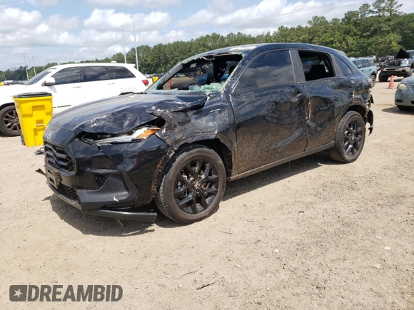 2024 Honda HR-V Sport with VIN 3CZRZ2H54RM775642, listed as a Copart auction lot 57091805 with 18,659 mi miles and Salvage title. Bid and sale history available at DreamBid. Image 1.